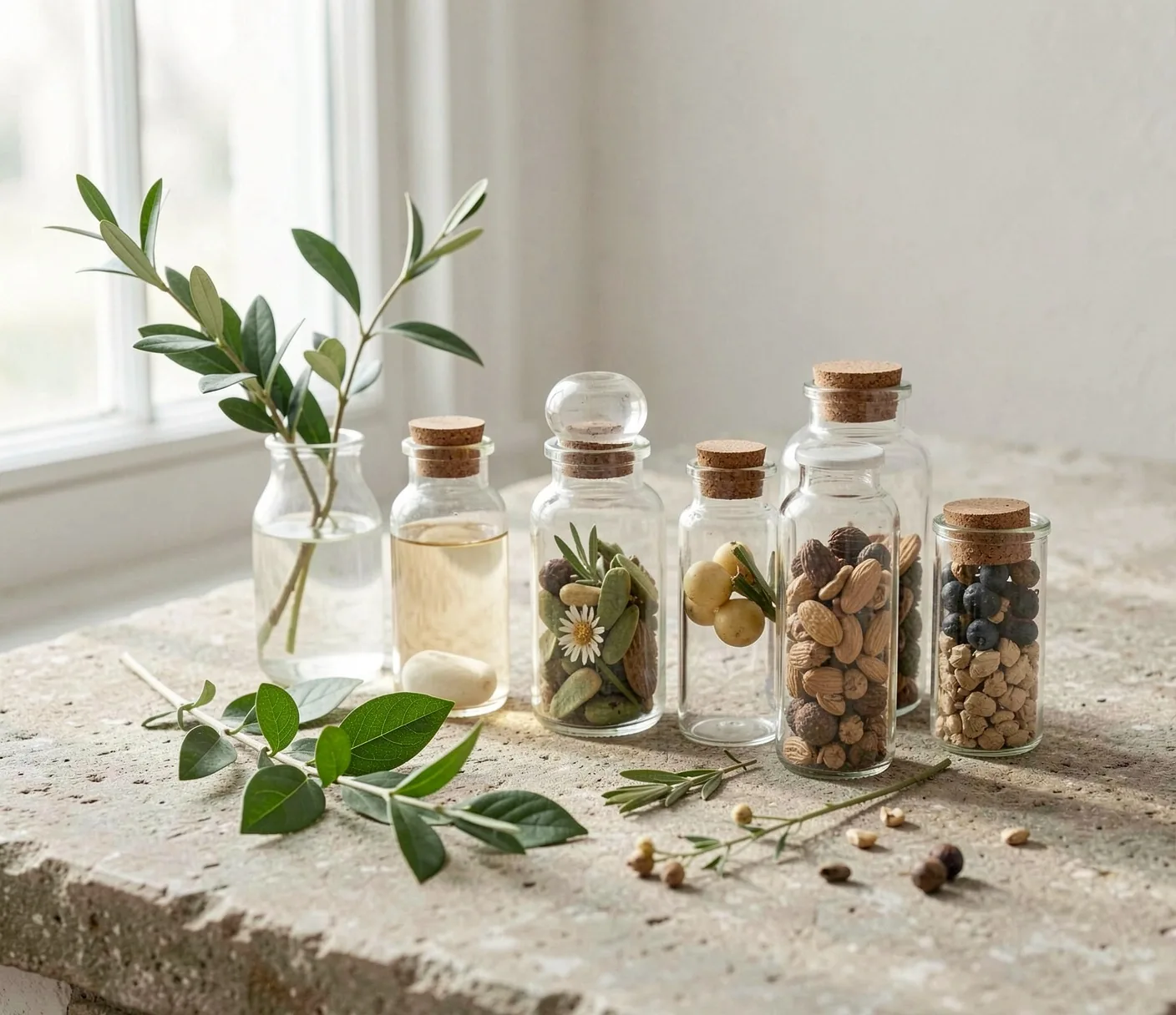 Apothecary botanical elements